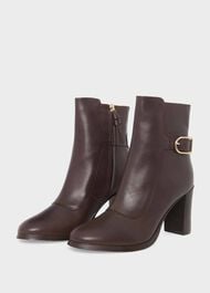 Nell Ankle Boot, Chocolate, hi-res