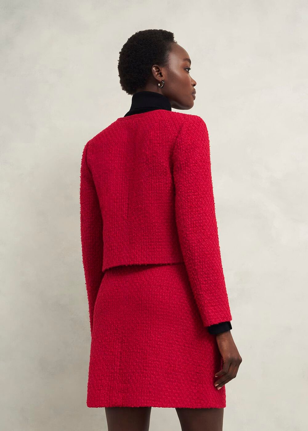 Rosa Jacket With Wool, Rowan Red, hi-res