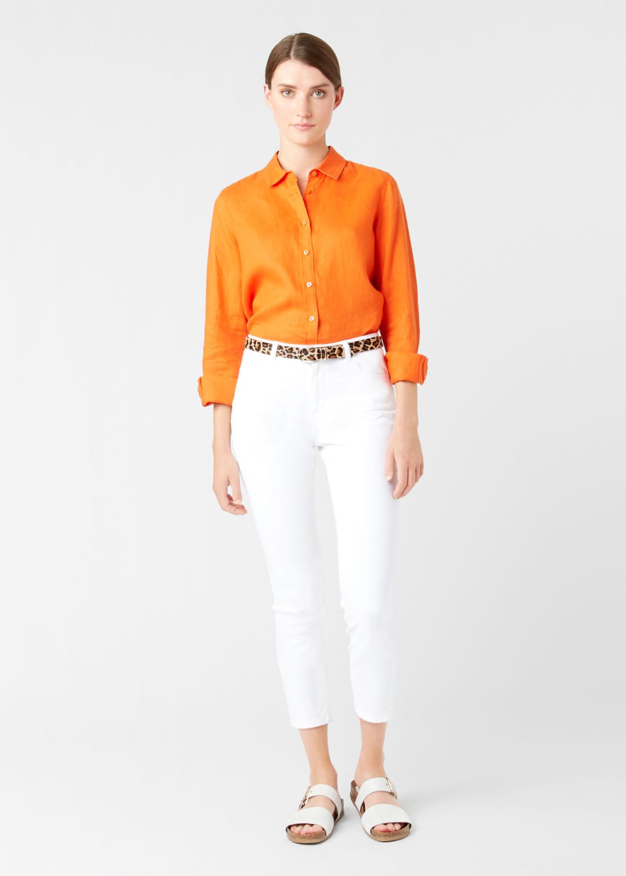Kristina Linen Shirt Hobbs