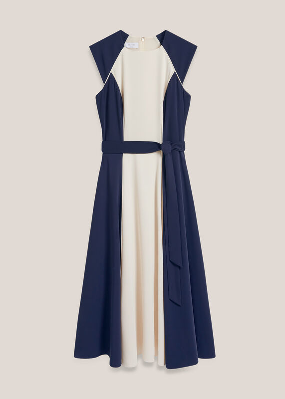 Petite Andrea Colourblock Dress