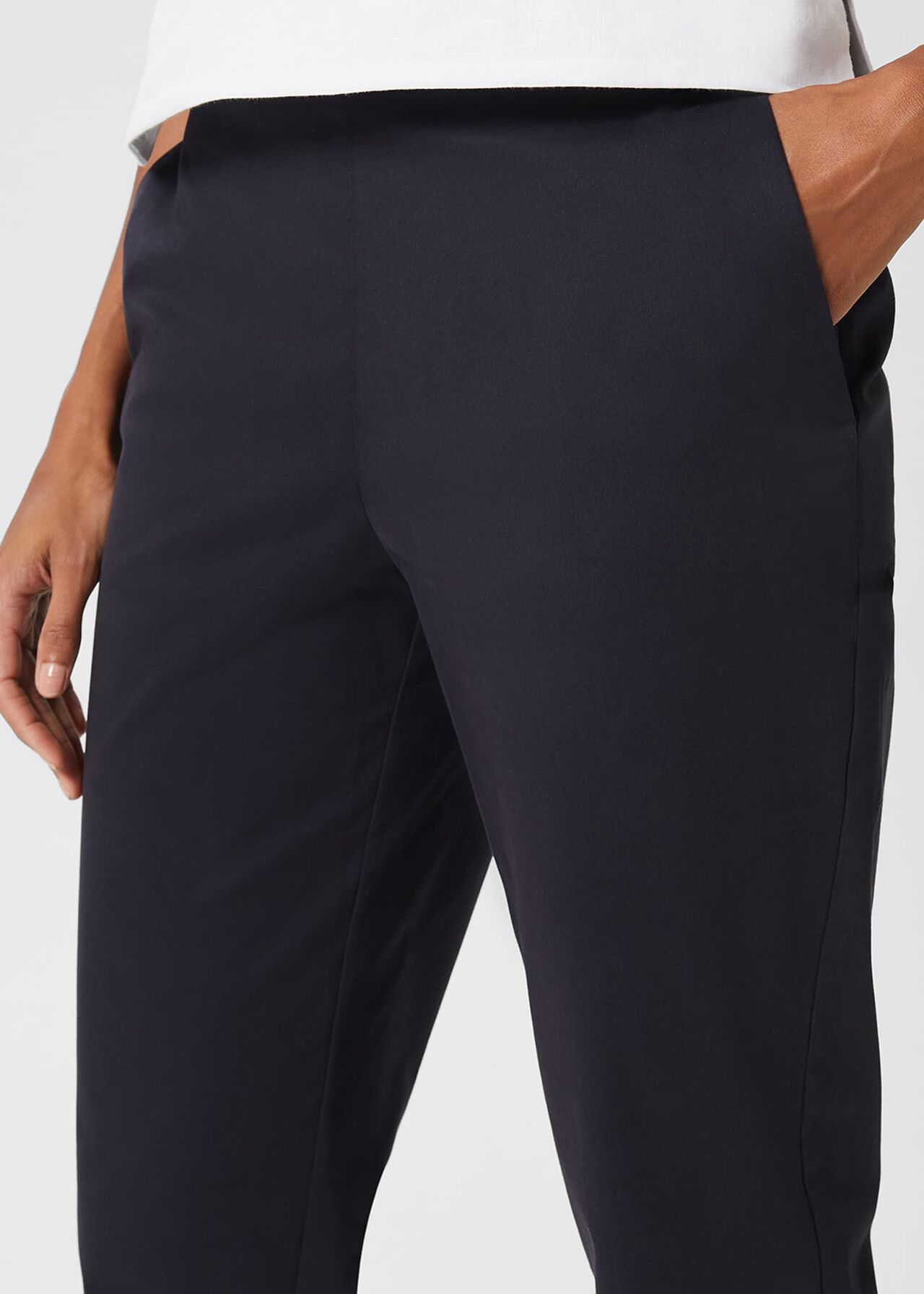 Kaya Capri Pants, Navy, hi-res