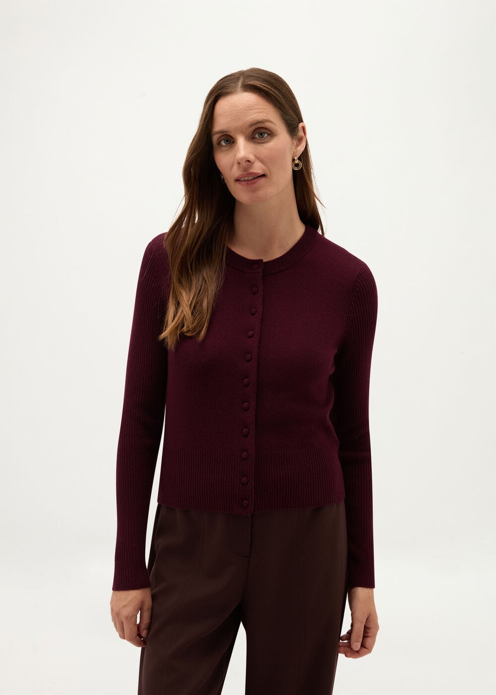 Elsa Wool Cashmere Cardigan