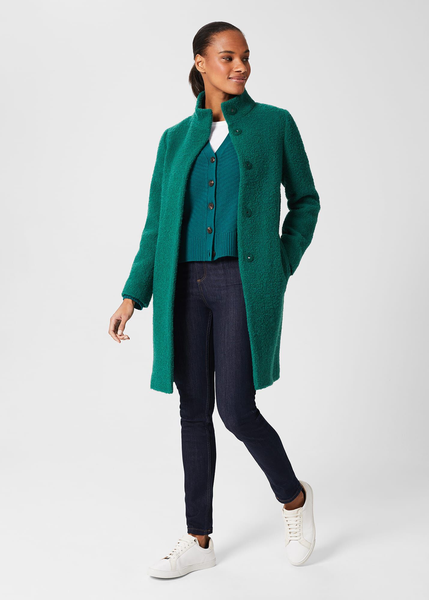 Melinda Wool Blend Coat