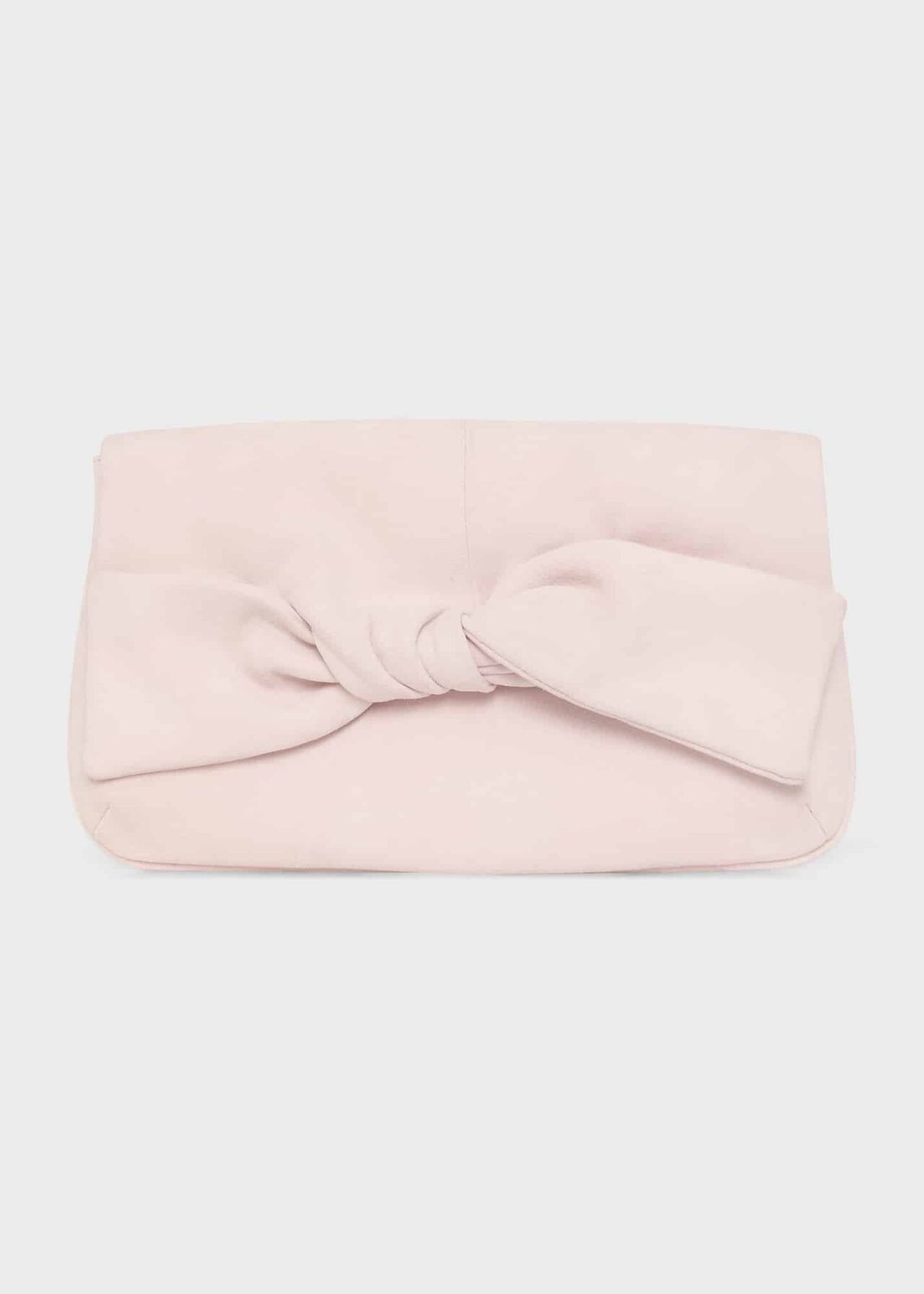 Milly Bow Clutch, Pale Pink, hi-res