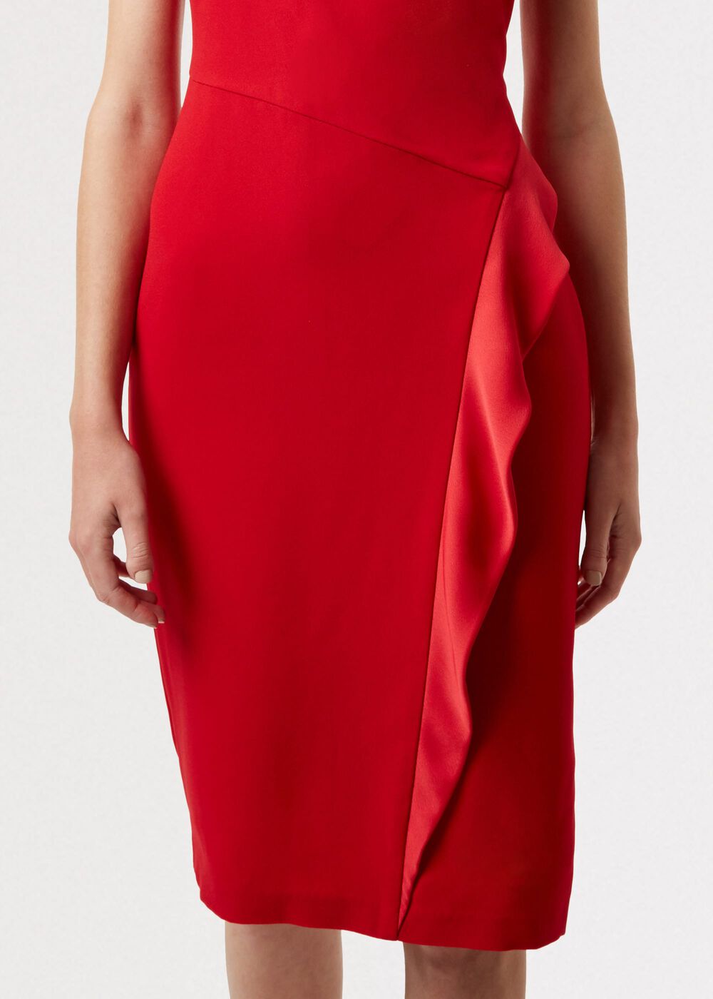 Elida Shift Dress, Red, hi-res