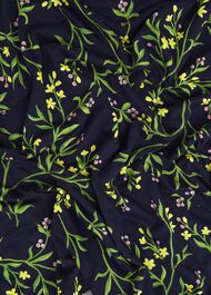 Nessie Printed Top, Navy Multi, hi-res