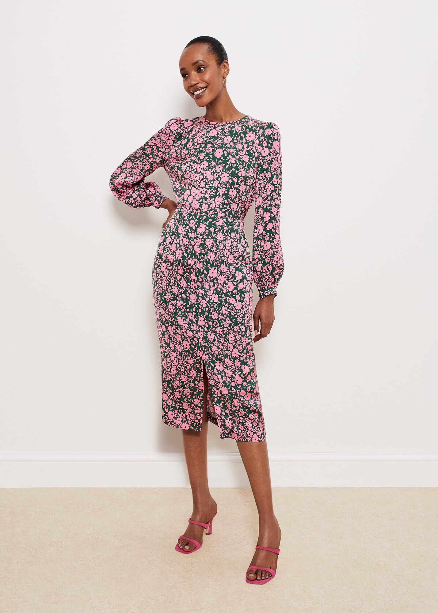 Charlton leopard calf deals hair mule