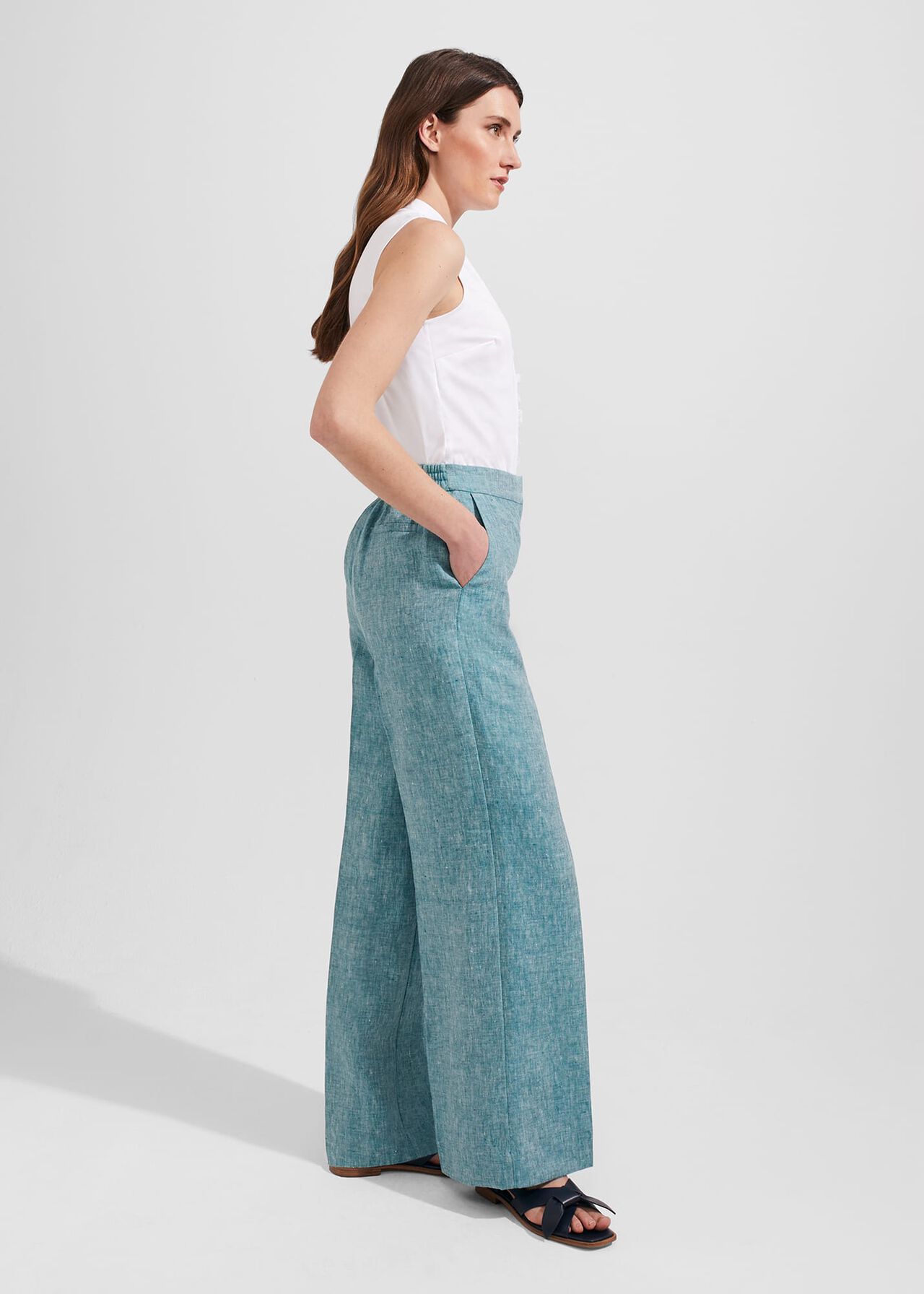 Mirabel Pants, Lagoon Green, hi-res