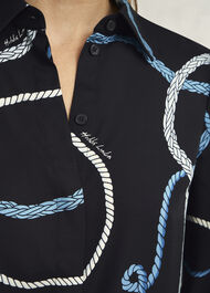 Raya Shirt, Navy Multi, hi-res