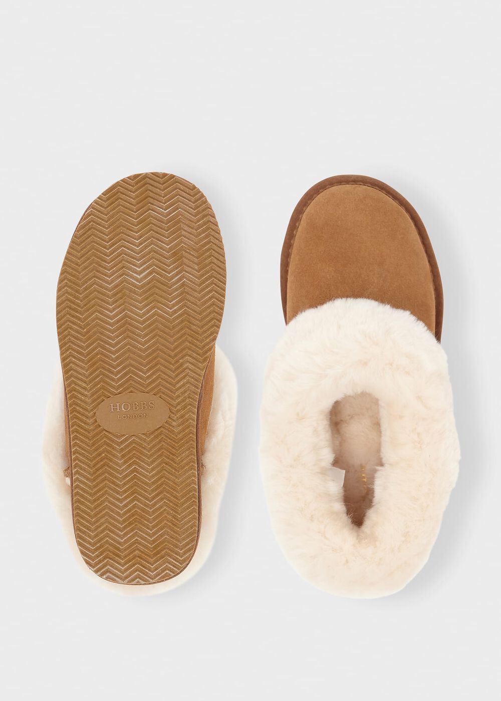 Zora Shearling Slipper, Tan, hi-res
