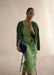 Petite Apolline Dress, Green Multi, hi-res