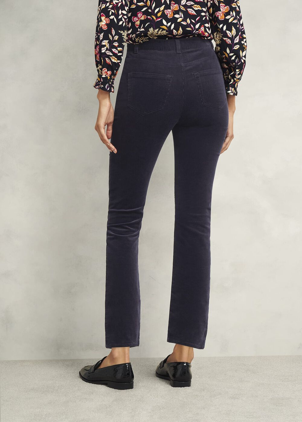 Hampstead Cord Trousers, Navy, hi-res