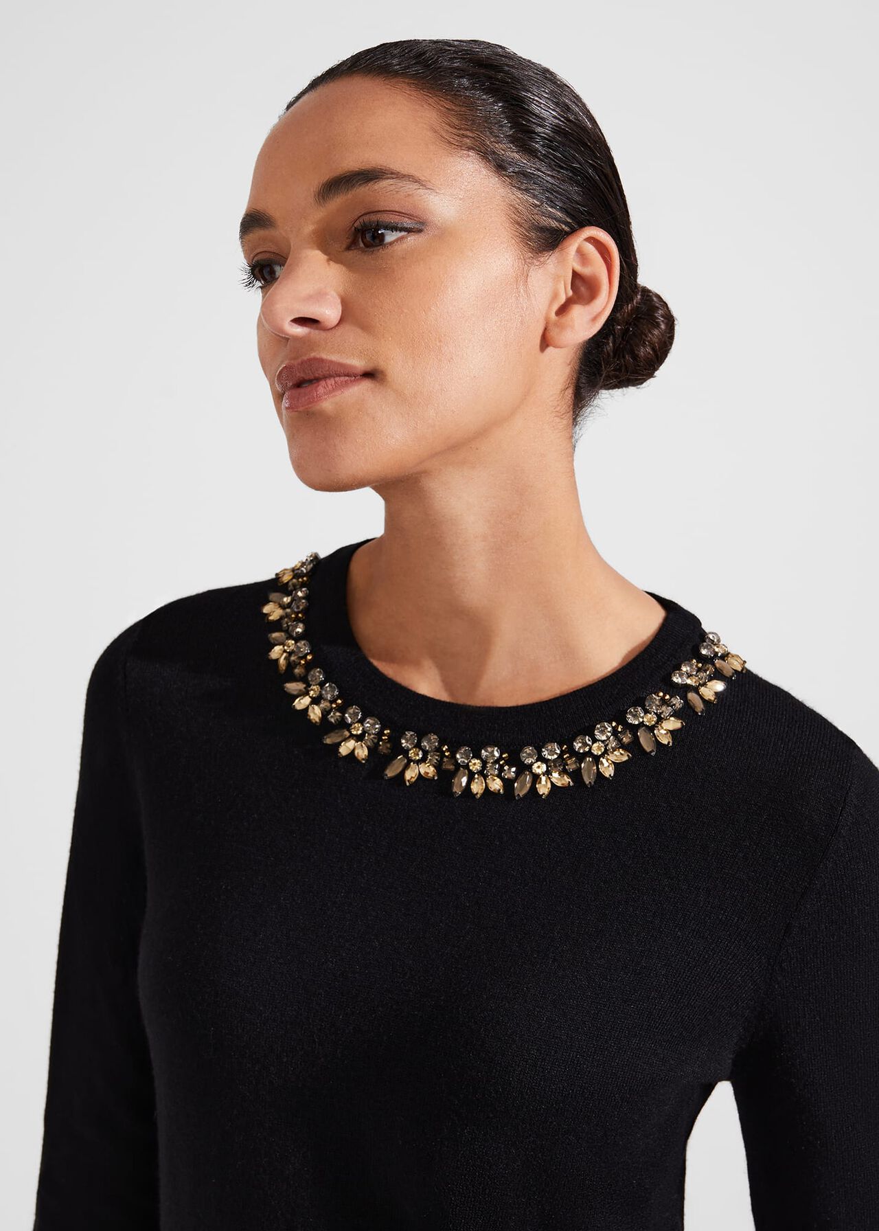 Alora Sweater With Wool, Black, hi-res