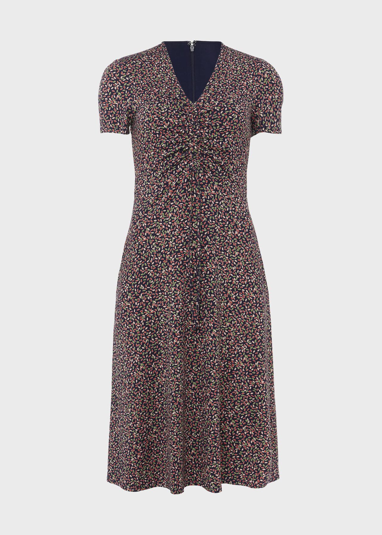 Simmy Jersey Dress, Navy Multi, hi-res