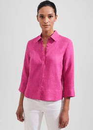 Nita Shirt, Deep Fuchsia, hi-res