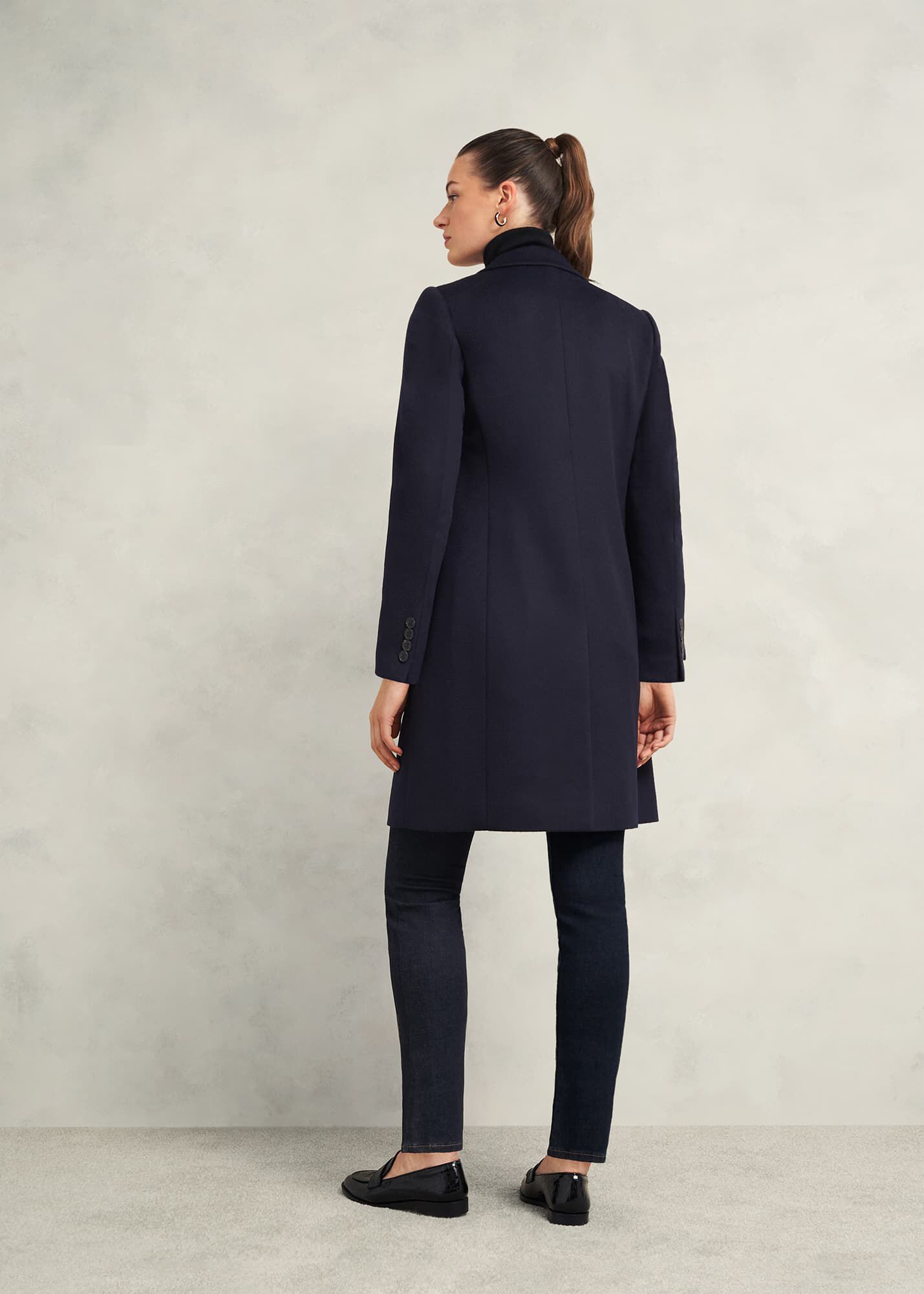 Petite Cavendish Wool Coat Hobbs UK