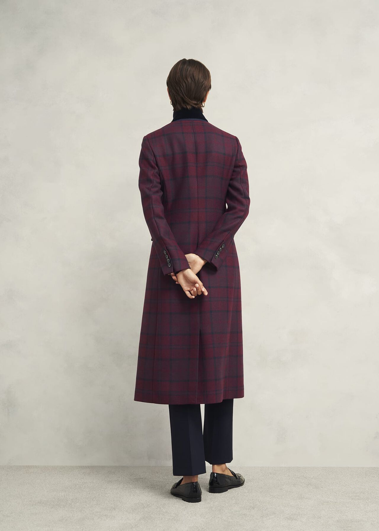 Patricia Wool Blend Coat, Pink Multi, hi-res