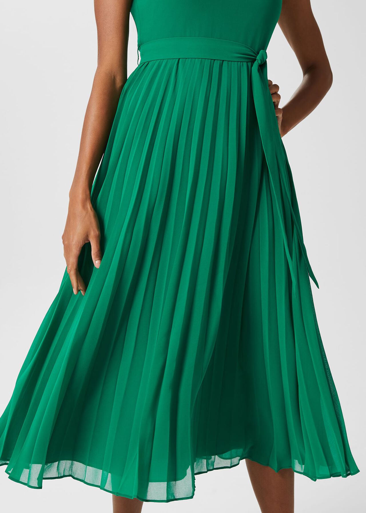 Blythe Midi Dress, Green, hi-res
