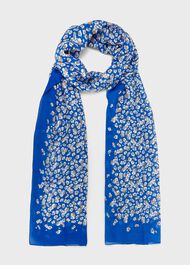 Taisya Scarf, Blue Multi, hi-res