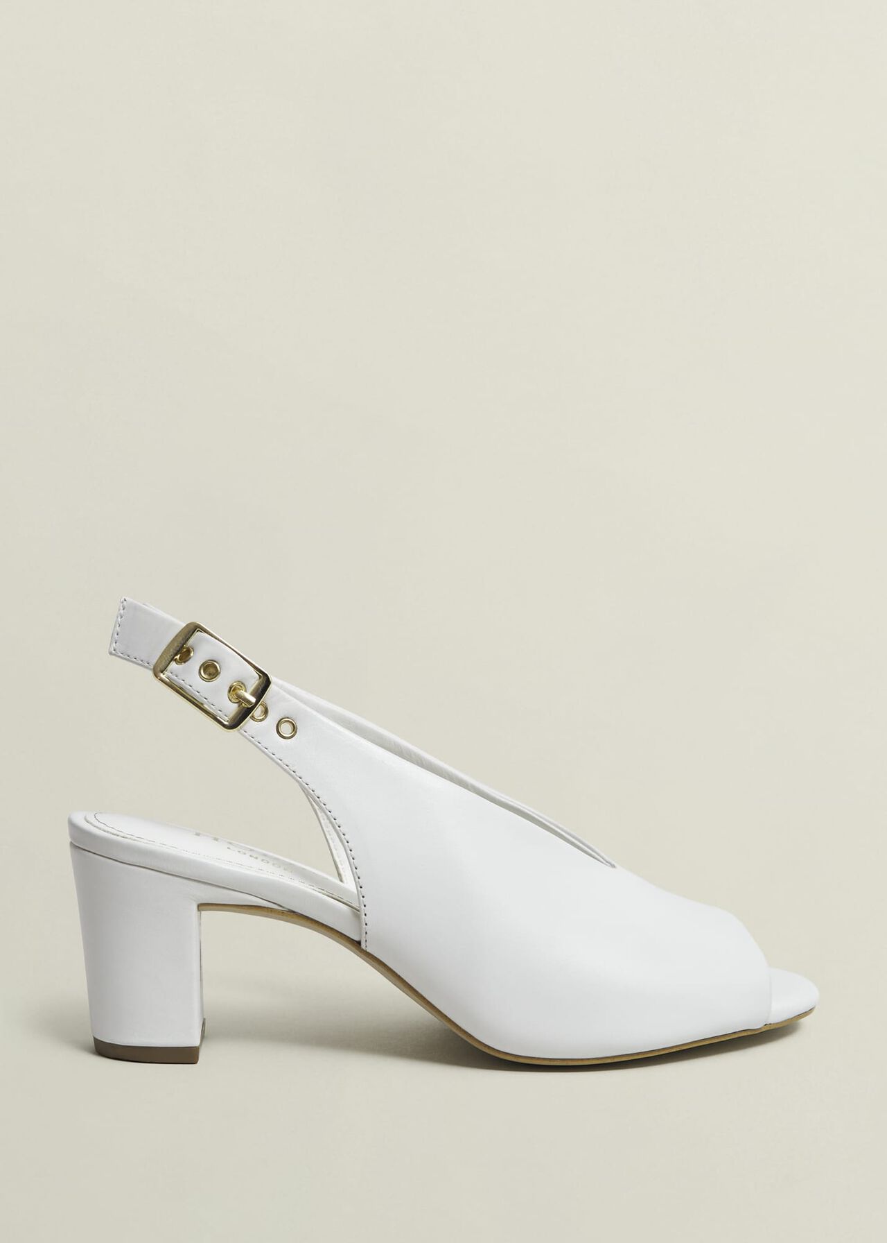 Kali Leather Sandals, Ivory, hi-res