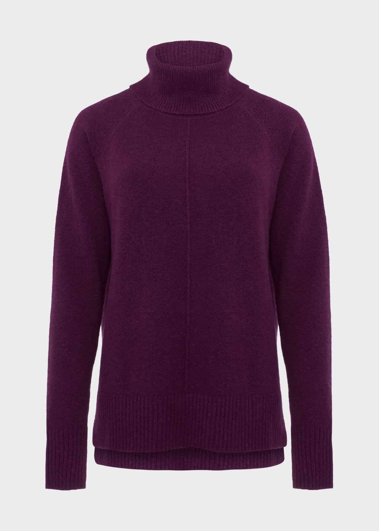 Aretha Jumper With Alpaca, Maroon Purple, hi-res