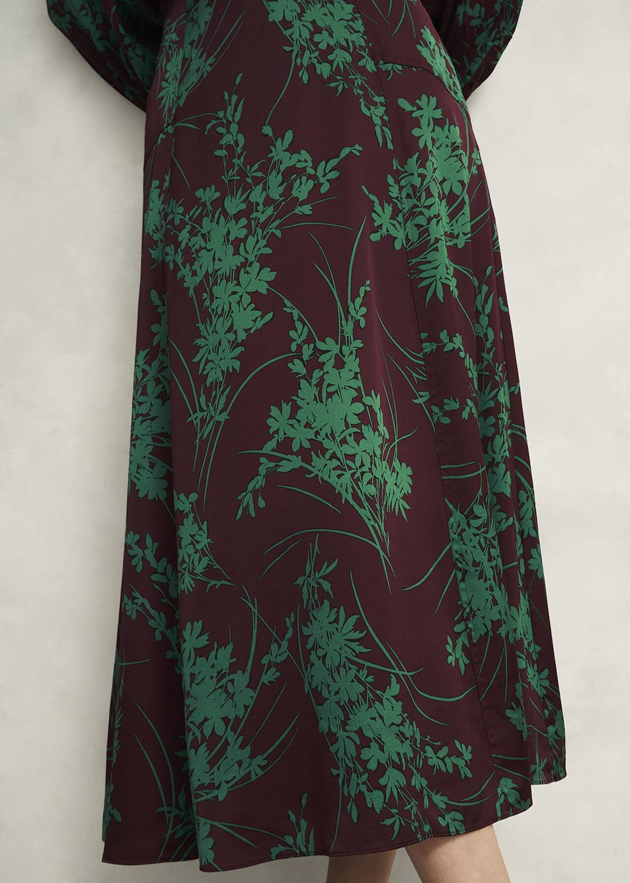 Grasmere Skirt, Brown Green, hi-res