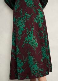 Grasmere Skirt, Brown Green, hi-res