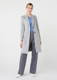 Tilda Wool Coat, Grey, hi-res