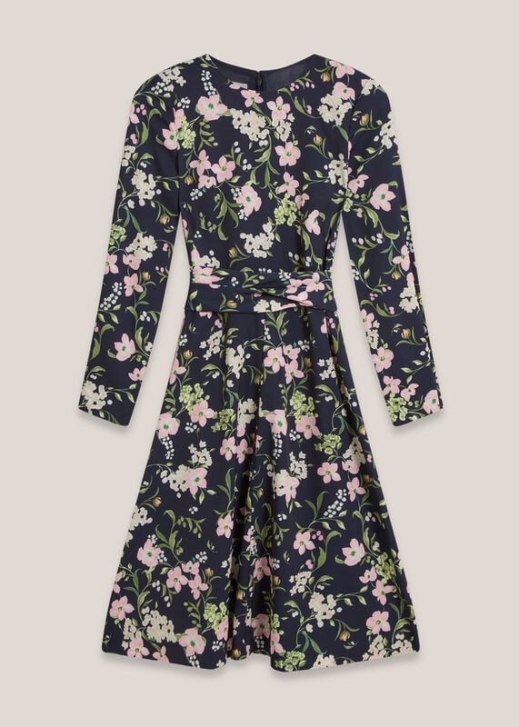 Sabine Floral Tie Dress