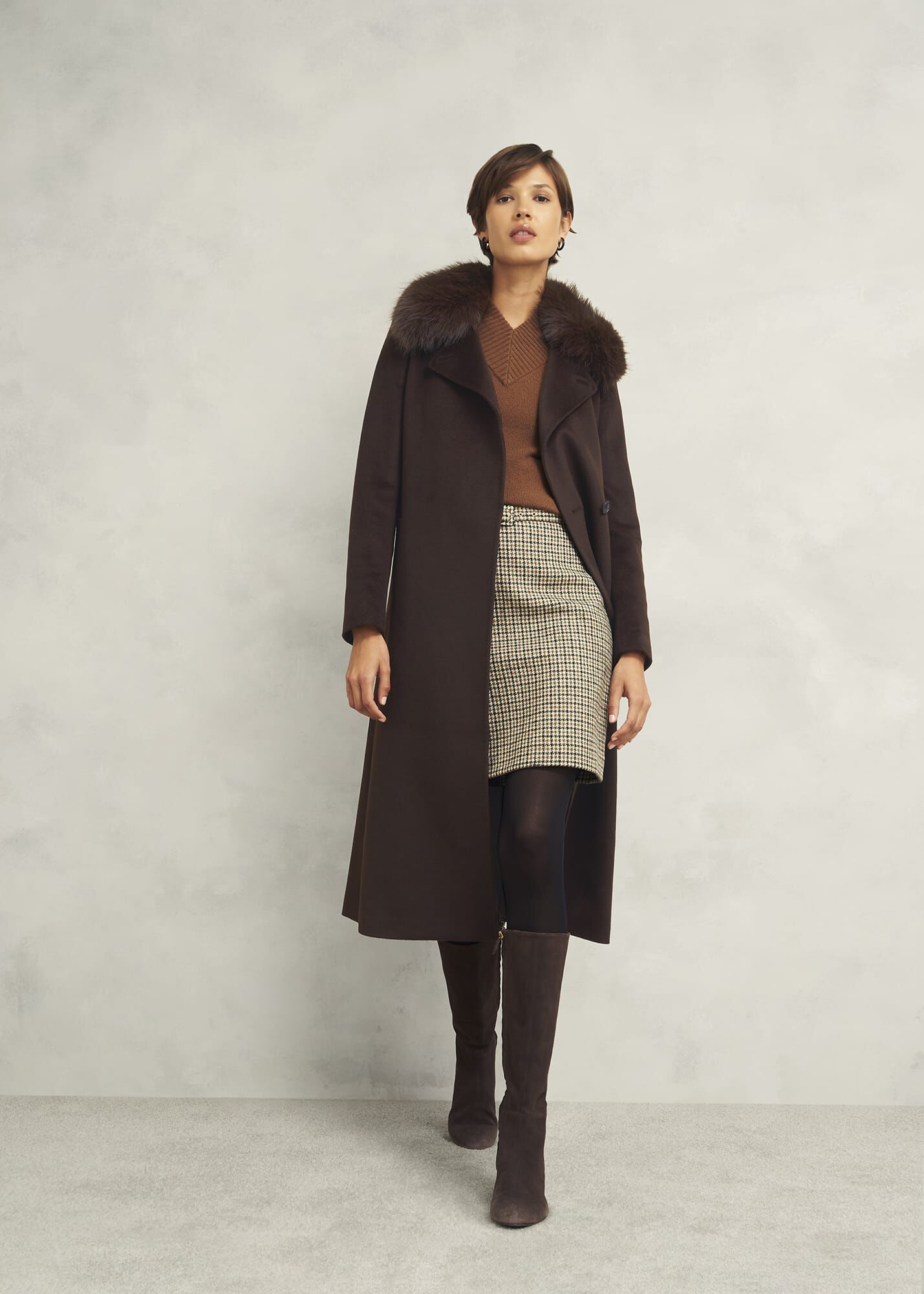 SPORTIVO [Bluefaced wool dobby over jacket charcoal]