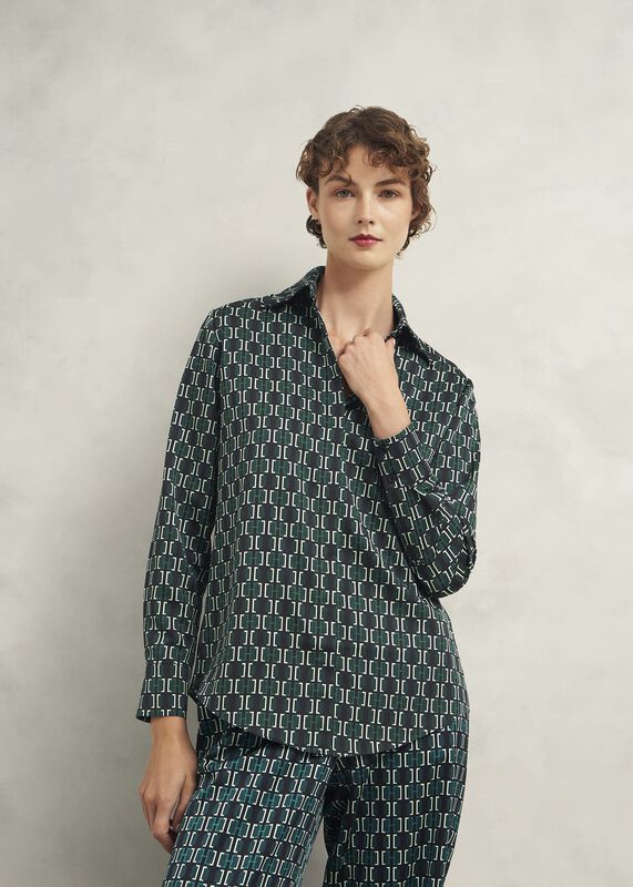 Finwell Satin Shirt