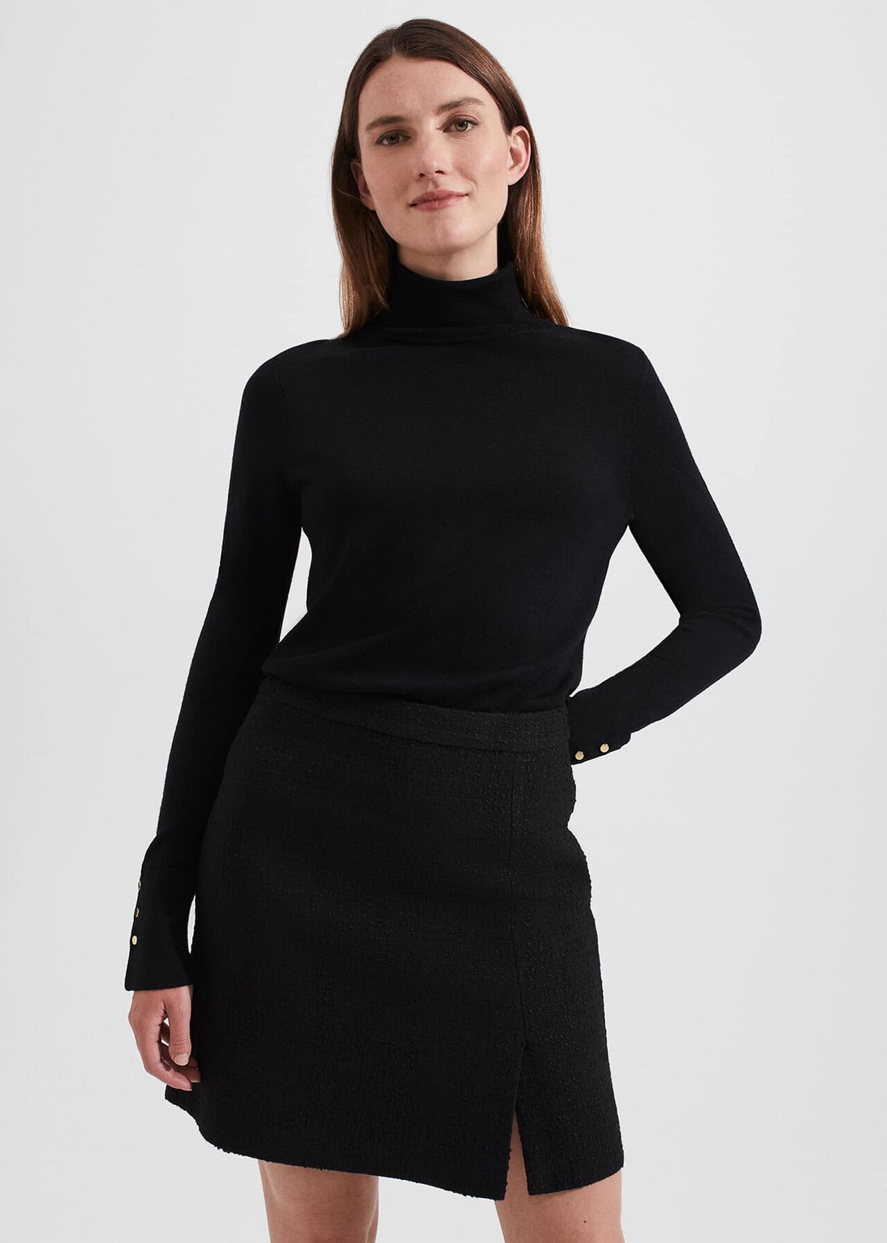 Kelly Skirt, Black, hi-res