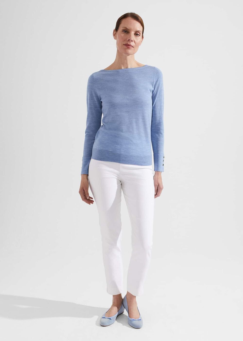 Flo Ballerinas, New Blue, hi-res