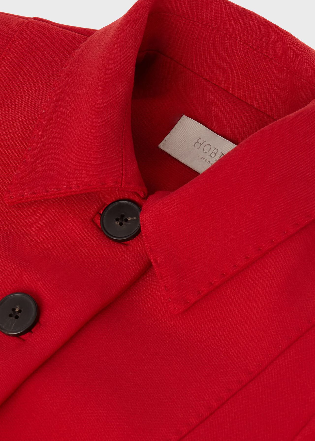 Beatrix Sculpting Jacket, Scarlet Red, hi-res