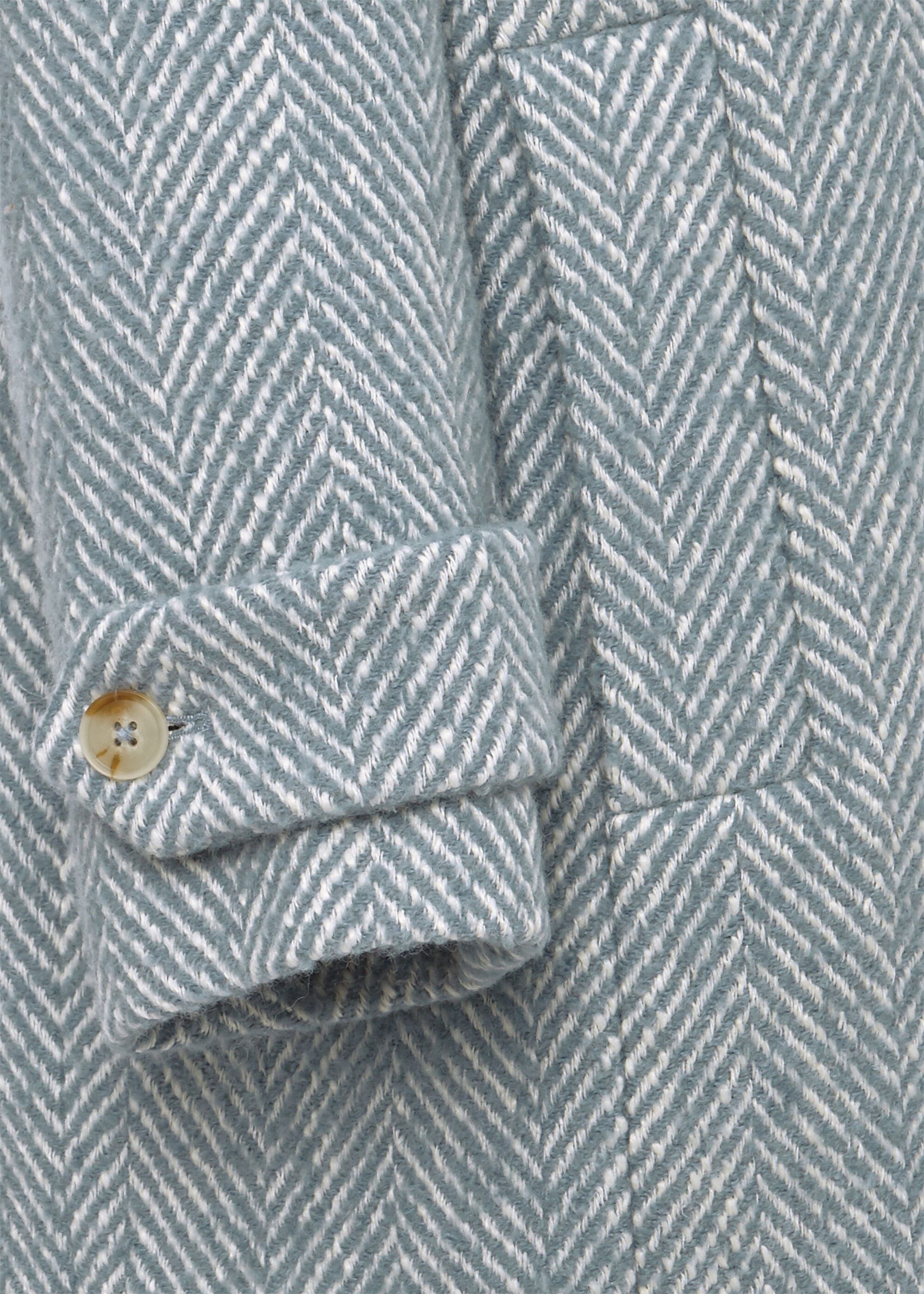 petite herringbone coat