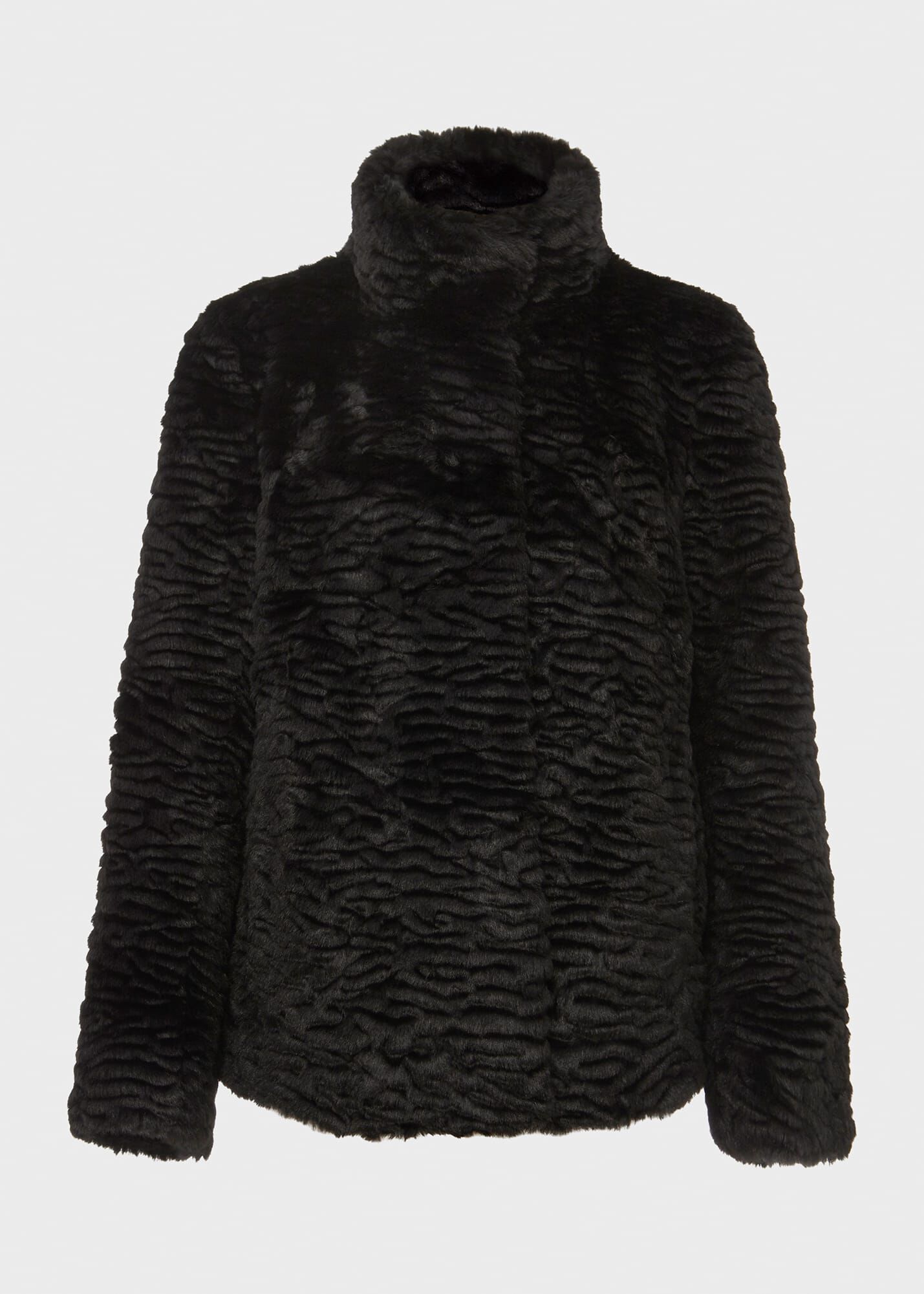 Lia Faux Fur Coat | Hobbs