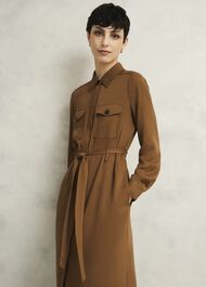 Combs Dress, Vicuna, hi-res