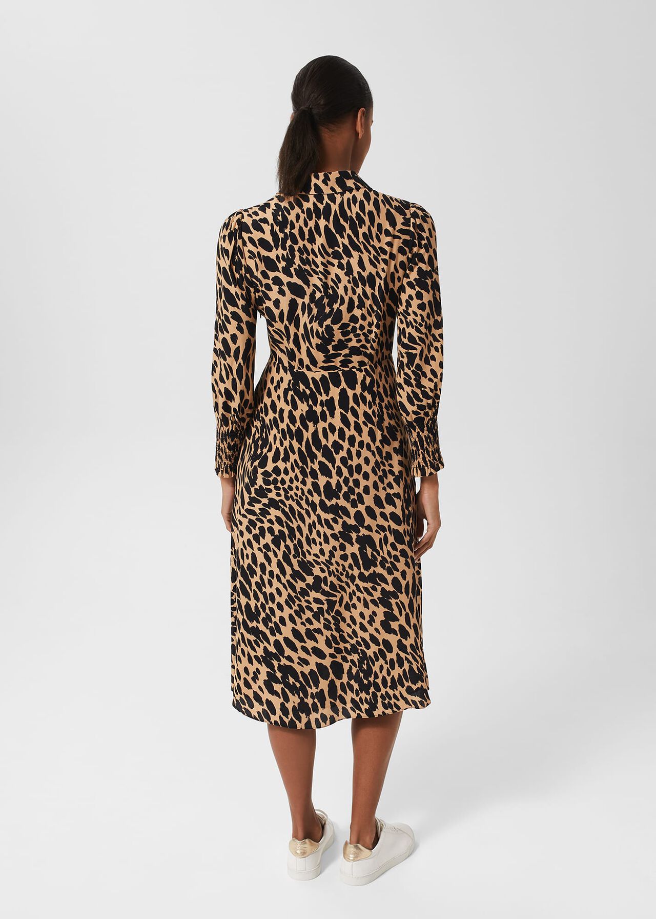 Ariel Dress, Camel Black, hi-res