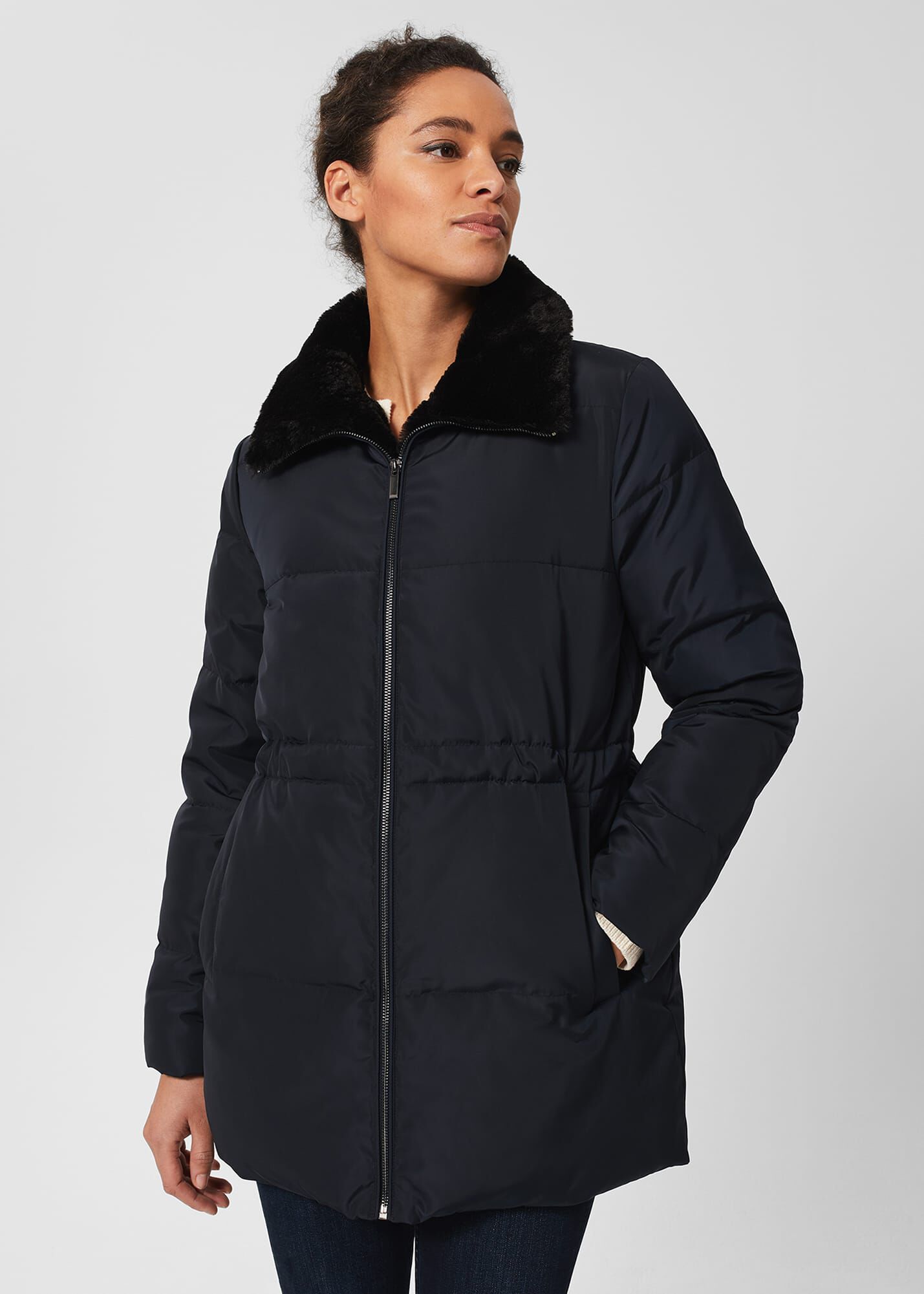Hobbs puffer online coat sale