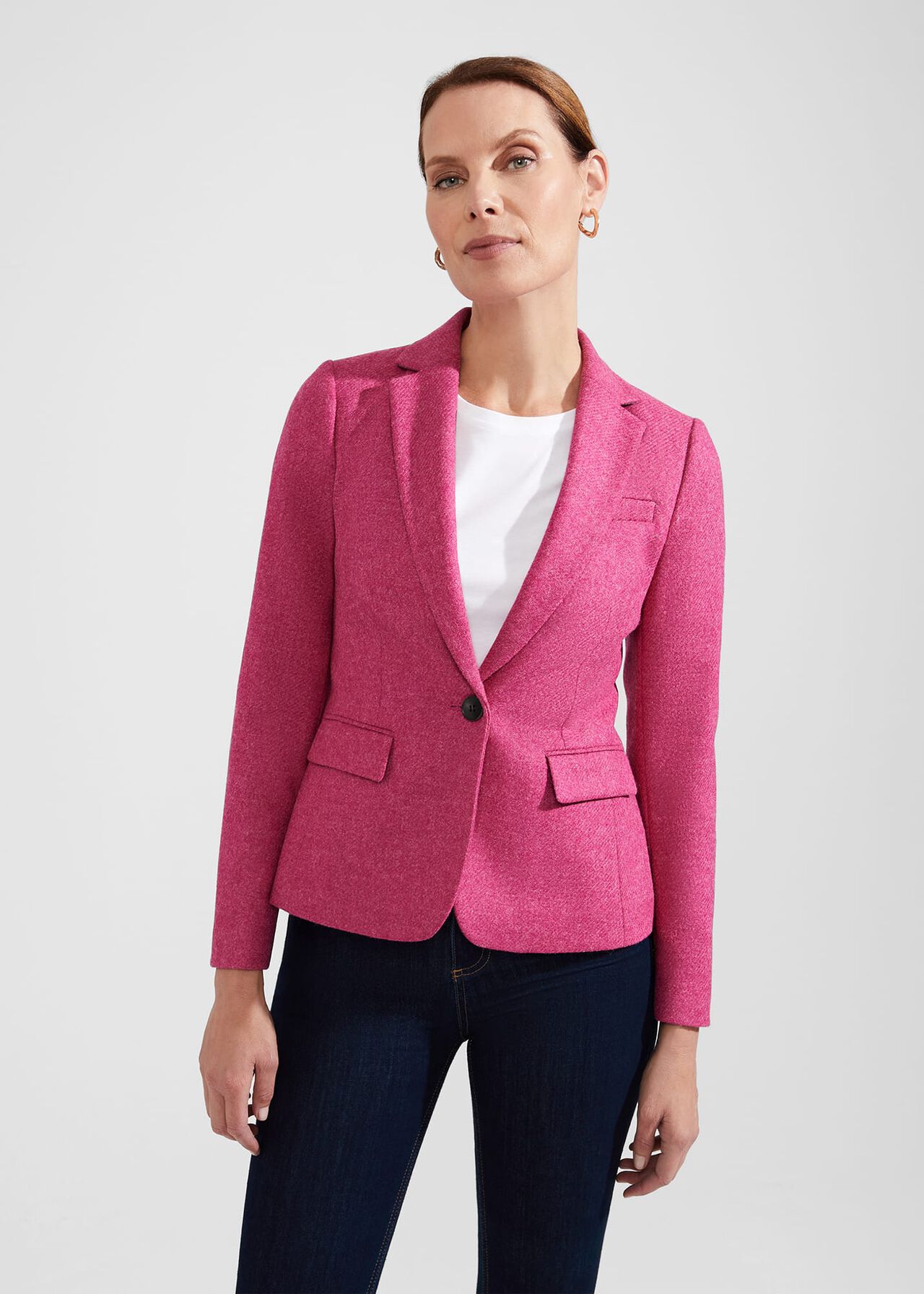 Blake Wool Jacket, Florentine Pink, hi-res