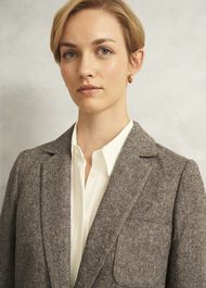 Elvie Jacket, Brown Multi, hi-res