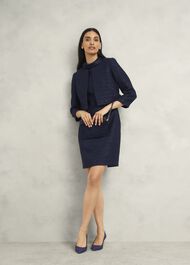 Leila Tweed Pumps, Midnight, hi-res