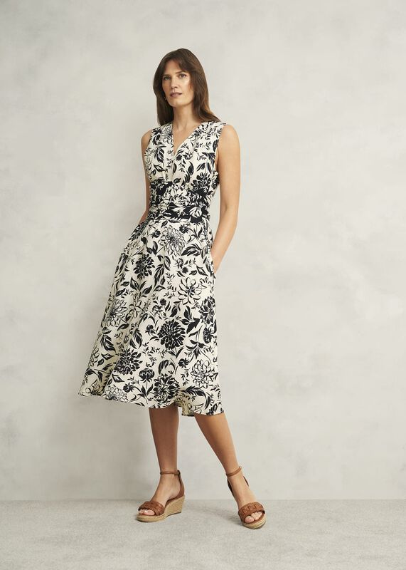 Petite Teagan Linen Dress
