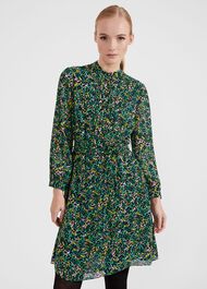 Taylor Dress, Green Multi, hi-res