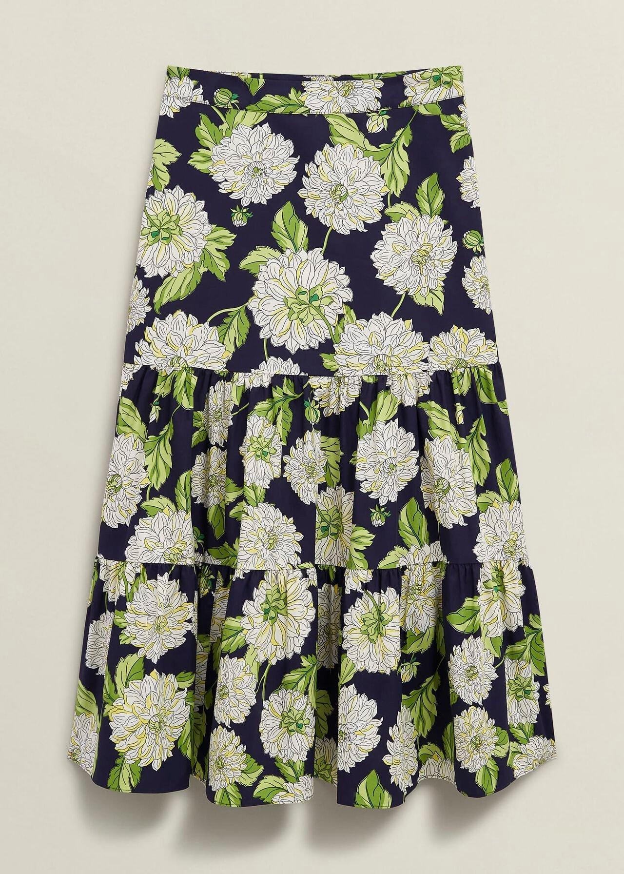 Dorothea Skirt, Navy Multi, hi-res