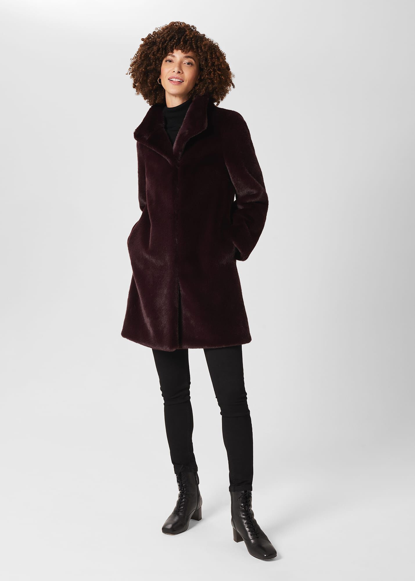 Maddox Faux Fur Coat