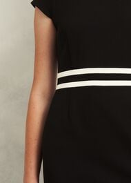 Harmony Dress, Black Ivory, hi-res