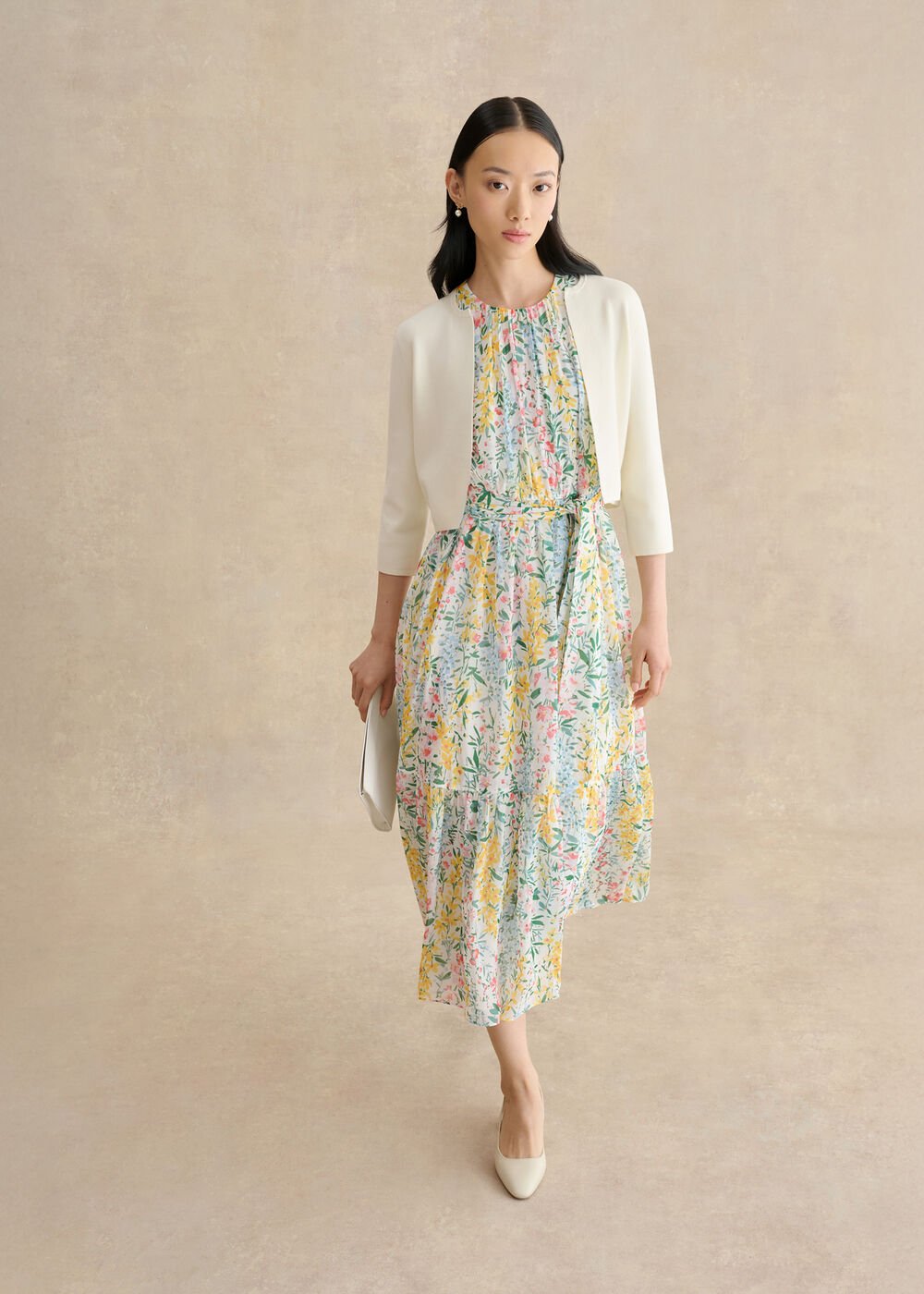 Ella Cardigan, Ivory, hi-res