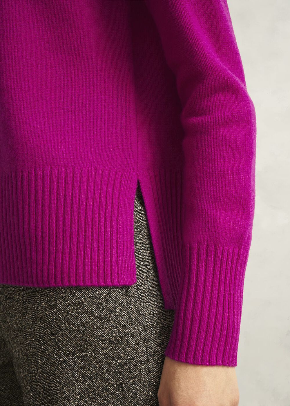 Lorraine Sweater, Magenta Pink, hi-res