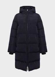 Petite Maeve Puffer, Navy, hi-res
